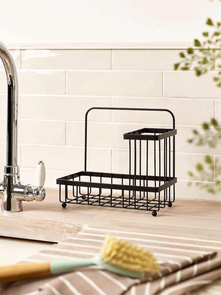 Black Sinktop Organiser Caddy
